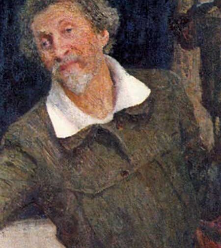 Ilya Repin Self-Portrait At Work