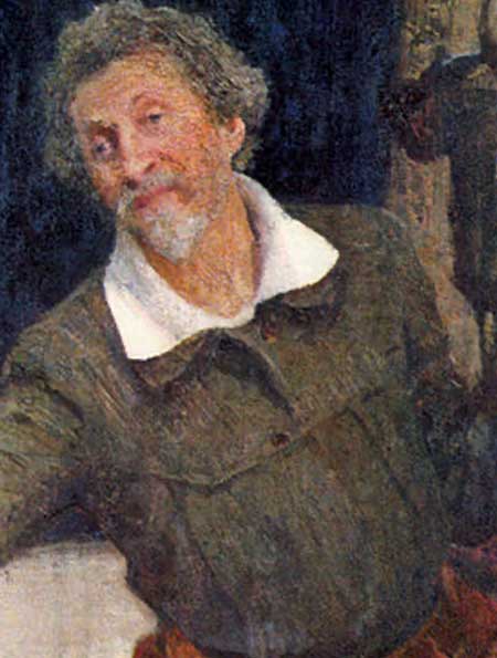 Ilya Repin Self-Portrait At Work